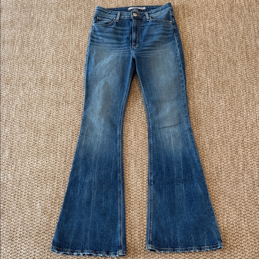 Hudson Holly Jeans High Rise Wide Leg Denim- 27
